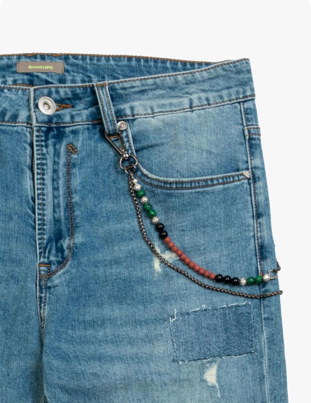 GIANNI LUPO VAQEURO AZUL CROPPED CARROT