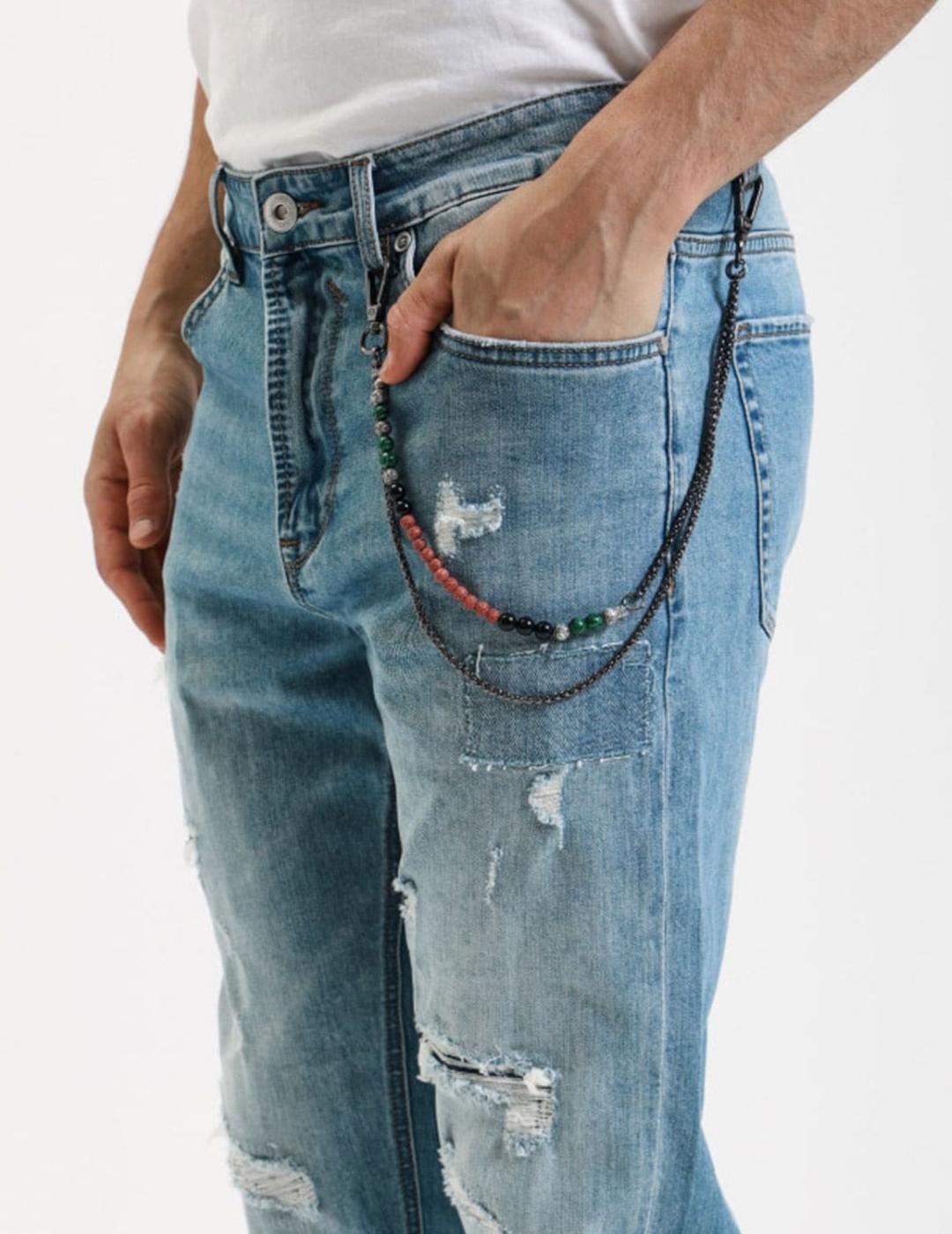 GIANNI LUPO VAQEURO AZUL CROPPED CARROT