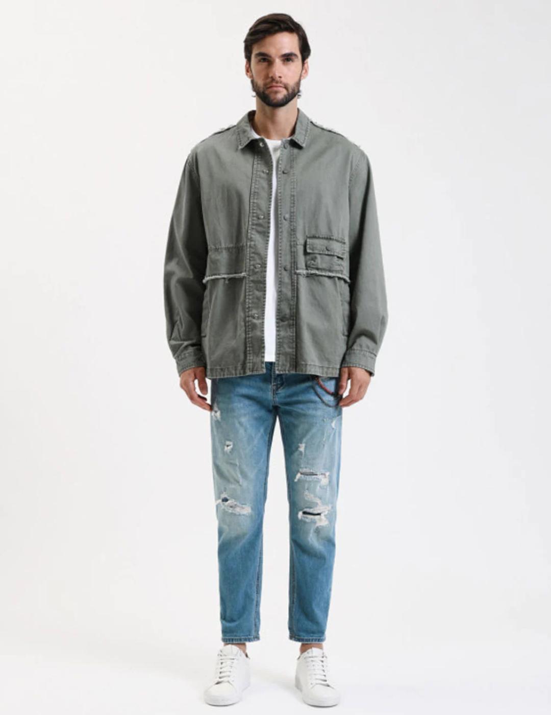 GIANNI LUPO VAQEURO AZUL CROPPED CARROT