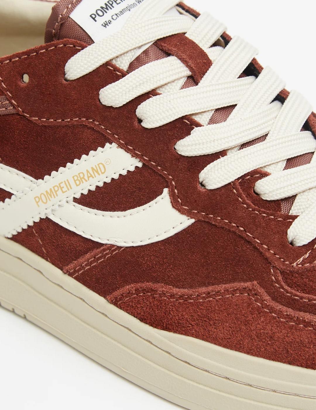 POMPEII ELAN PIPPA SUEDE RUBY