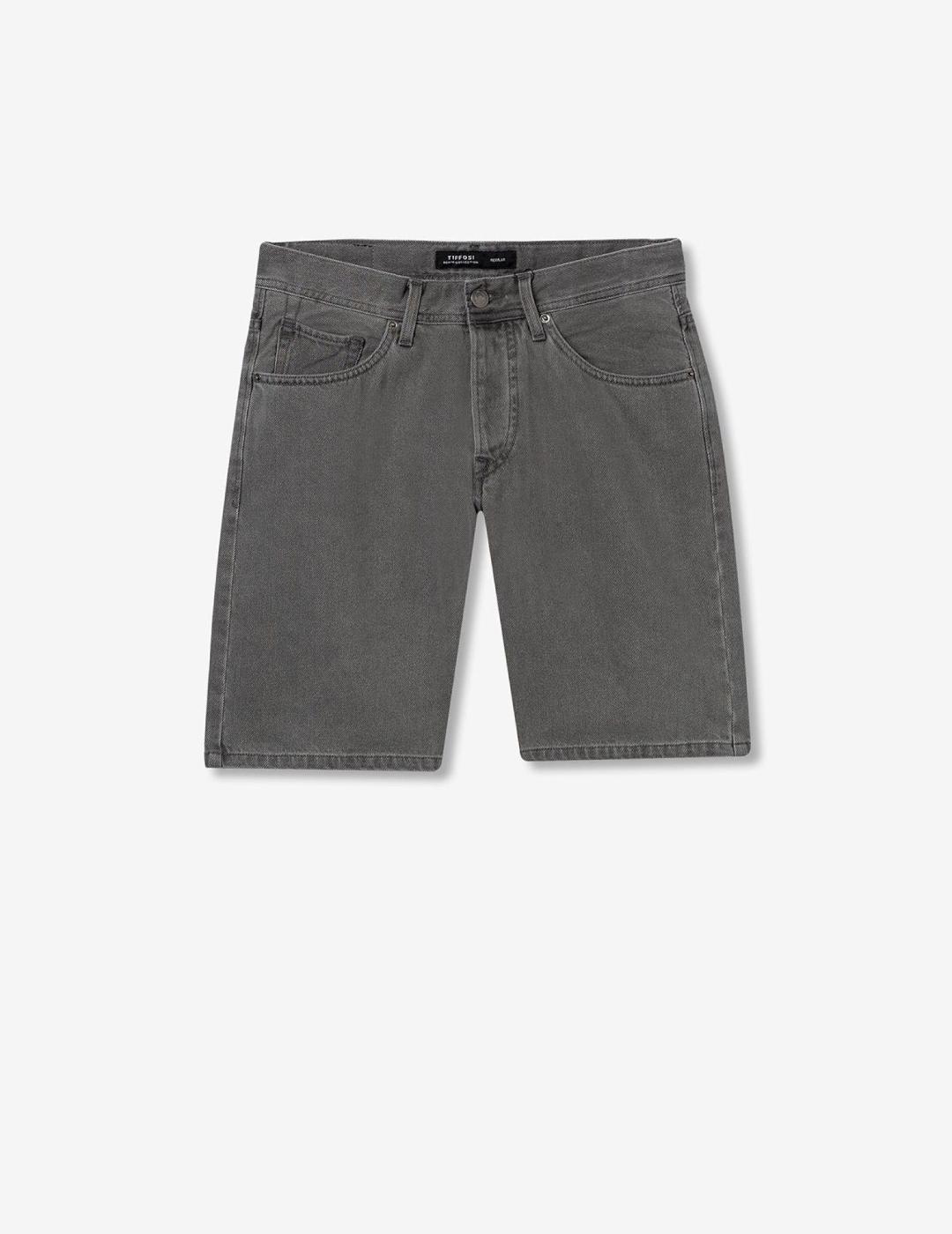 TIFFOSI SHORT DENIM GRIS REGULAR_34