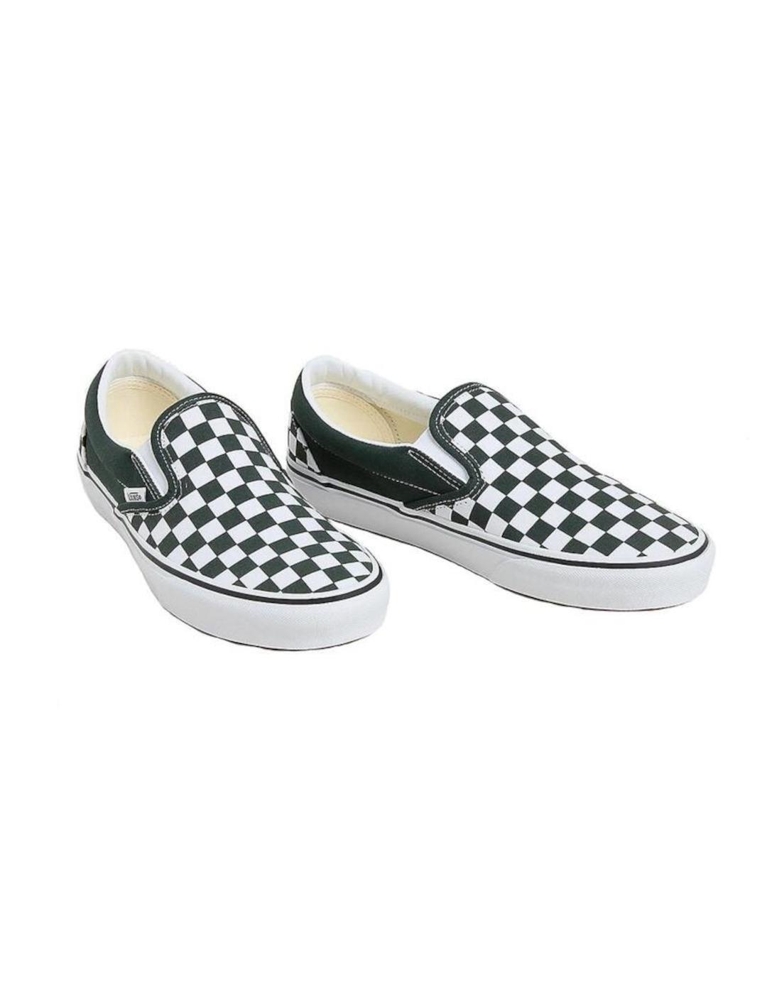 VANS SLIP ON CHECHERBOARD SCARAB