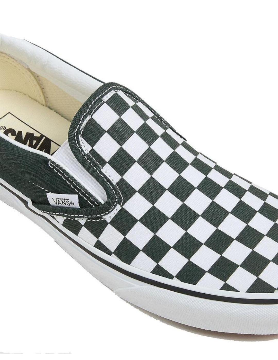 VANS SLIP ON CHECHERBOARD SCARAB