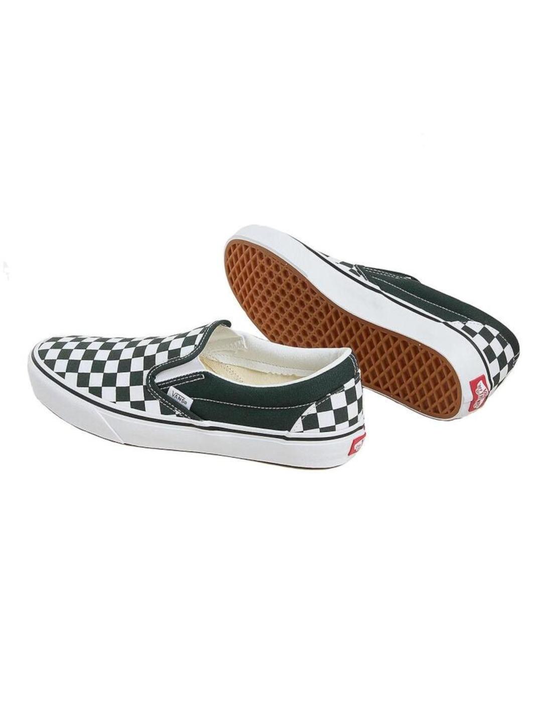 VANS SLIP ON CHECHERBOARD SCARAB