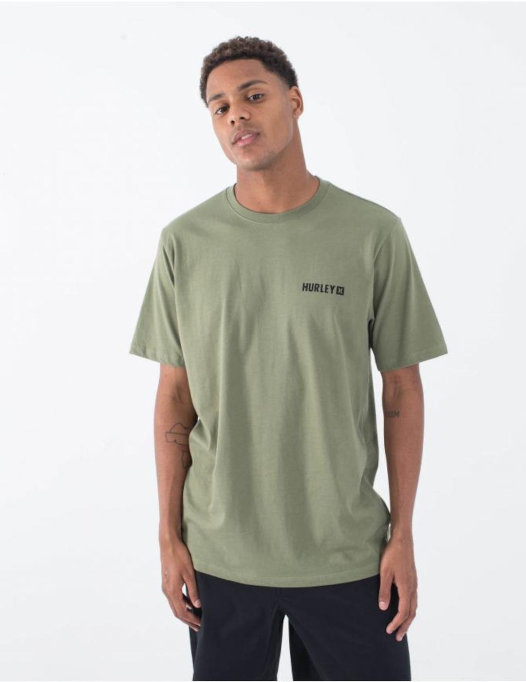 HURLEY CAMISETA VERDE FOUR CORNERS