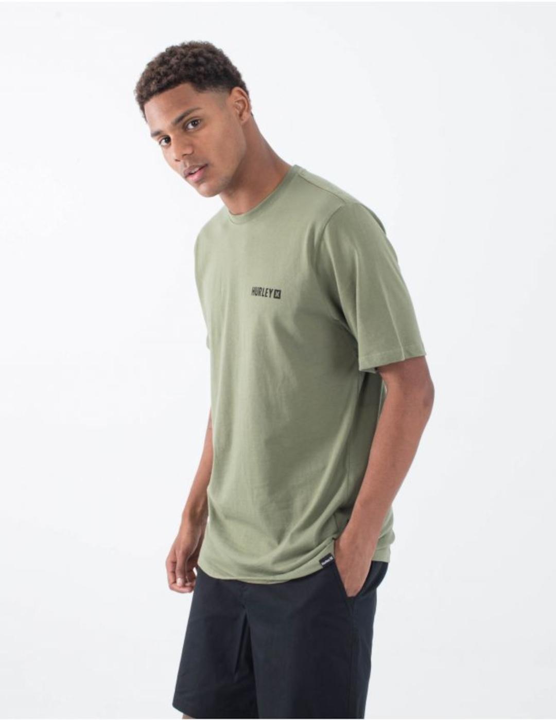 HURLEY CAMISETA VERDE FOUR CORNERS