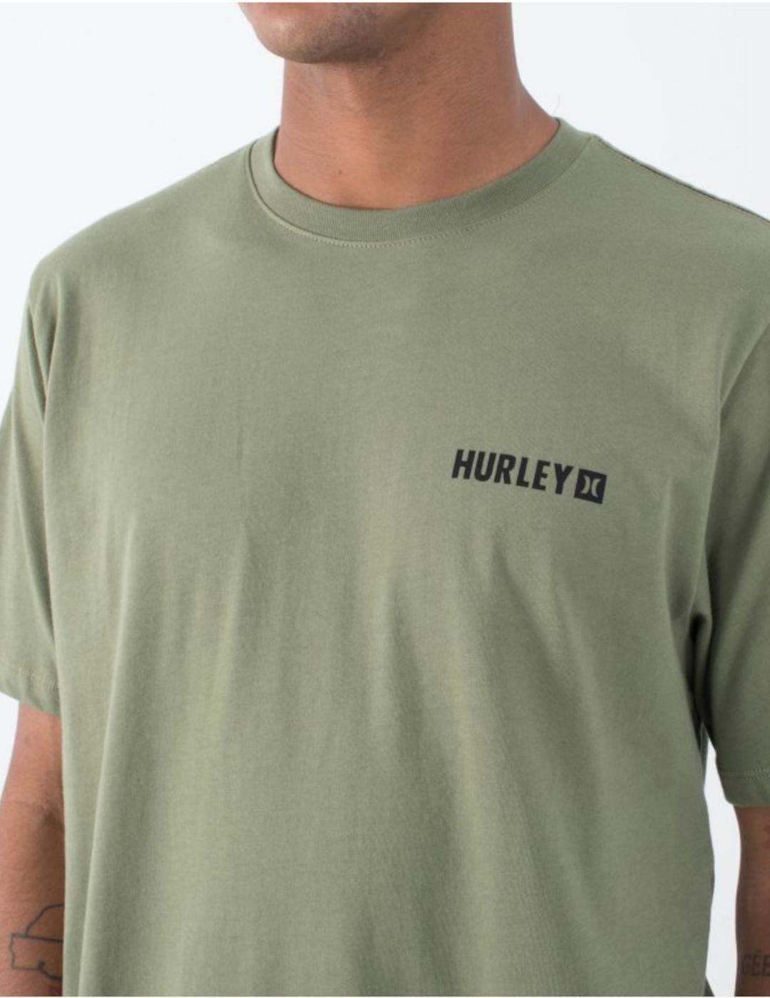 HURLEY CAMISETA VERDE FOUR CORNERS