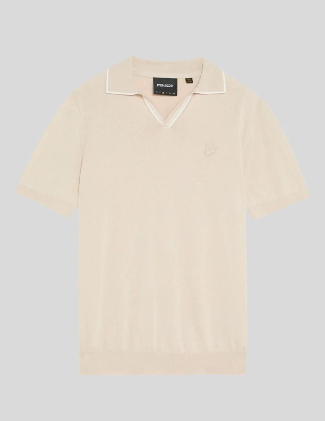 LYLE&SCOTT POLO KNITED TIPPED COVE