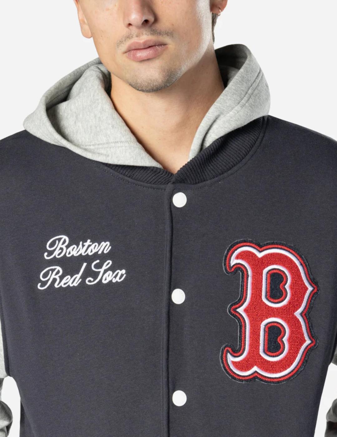 NEW ERA CHAQUETA NEGRA BOSTON RED SOX