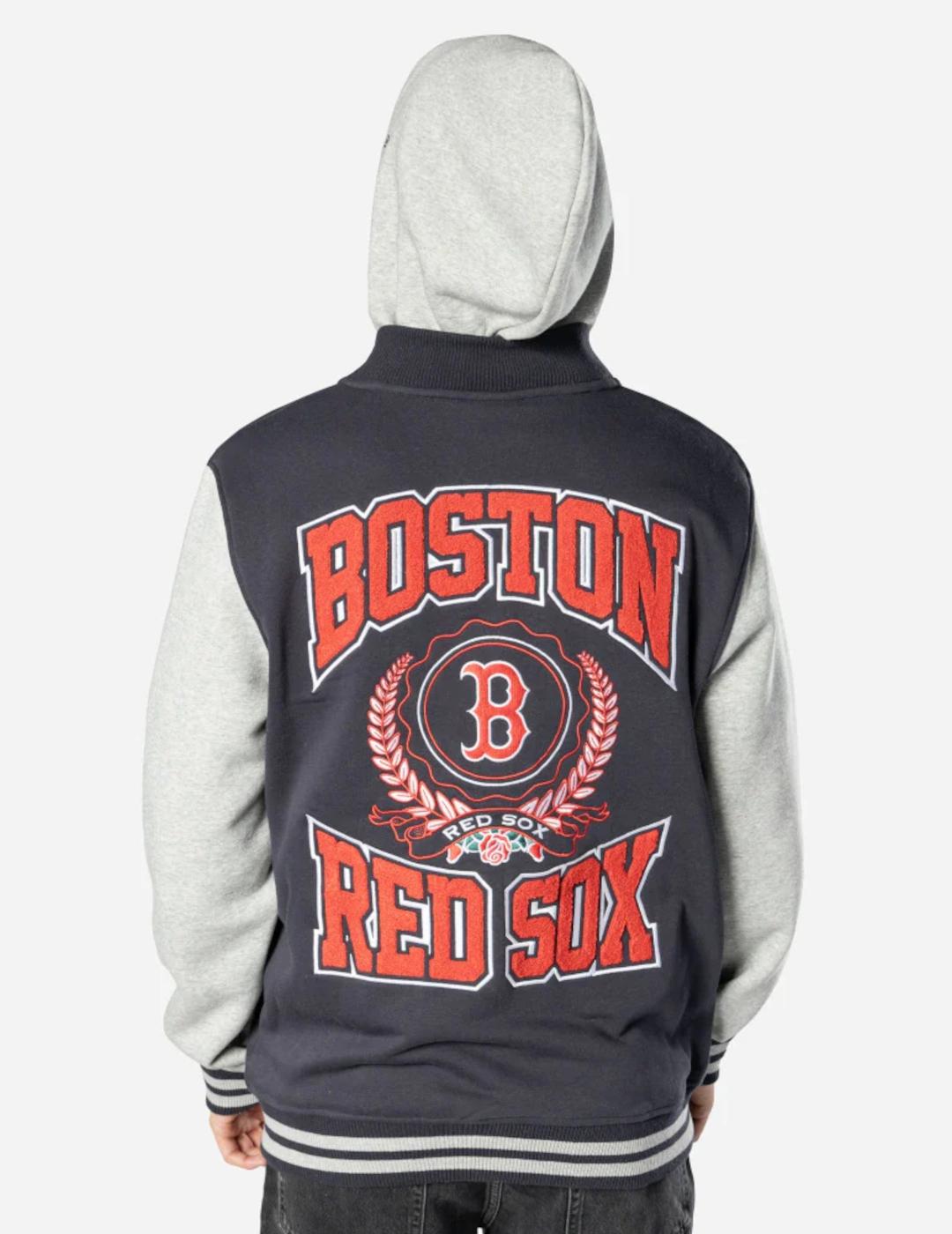 NEW ERA CHAQUETA NEGRA BOSTON RED SOX