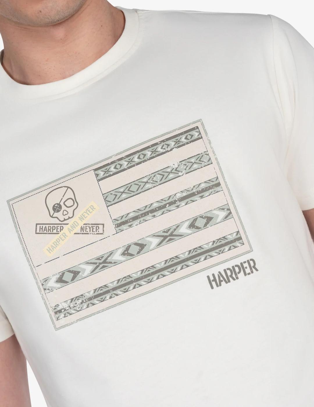 HARPER CAMISETA USA OFF WHITE