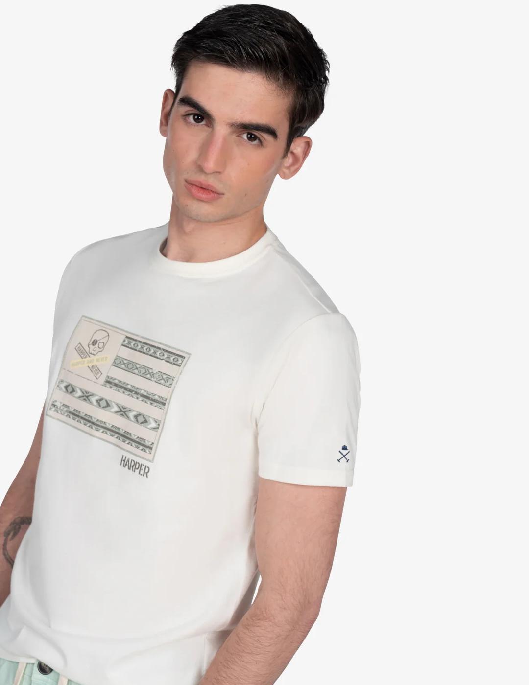 HARPER CAMISETA USA OFF WHITE