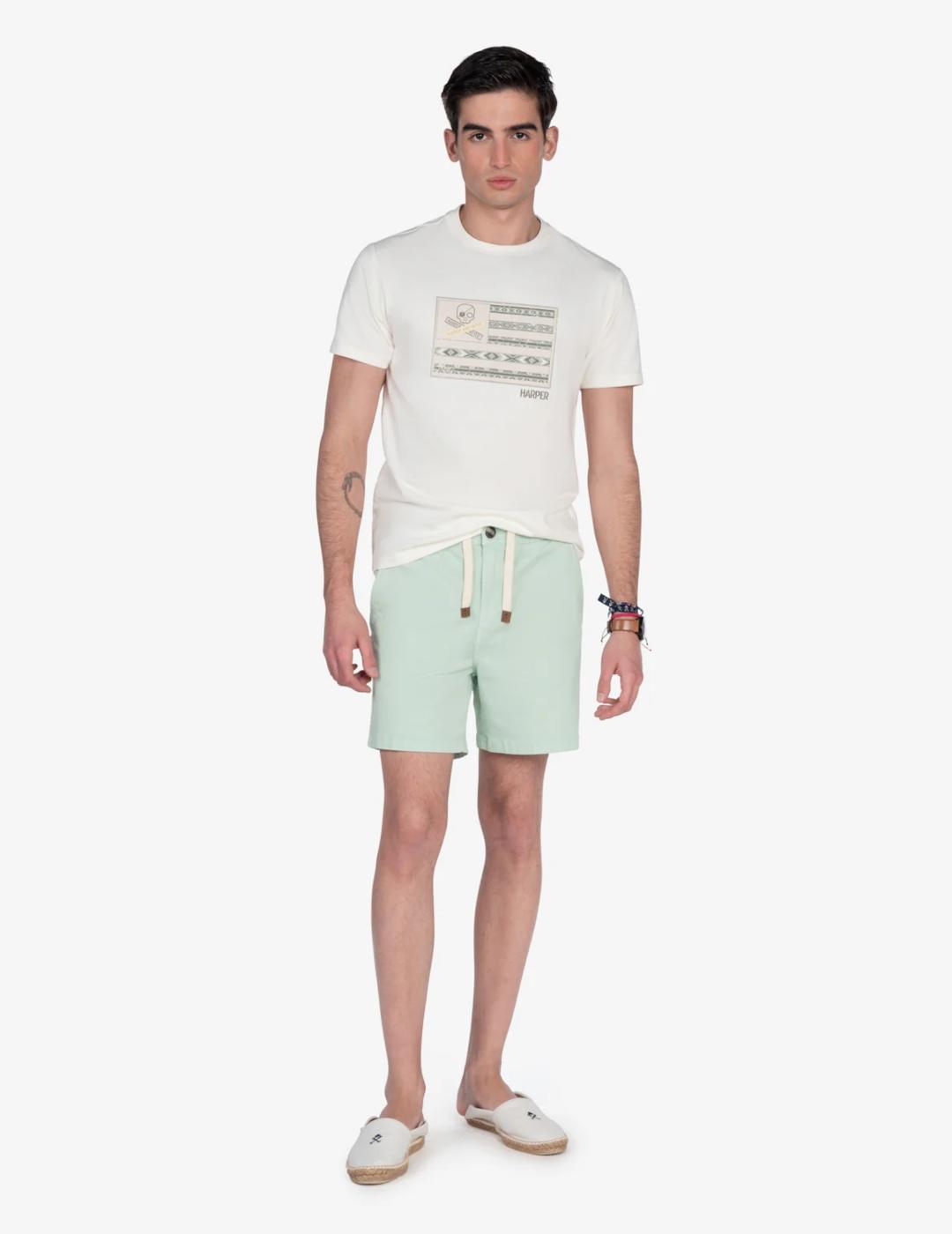 HARPER CAMISETA USA OFF WHITE