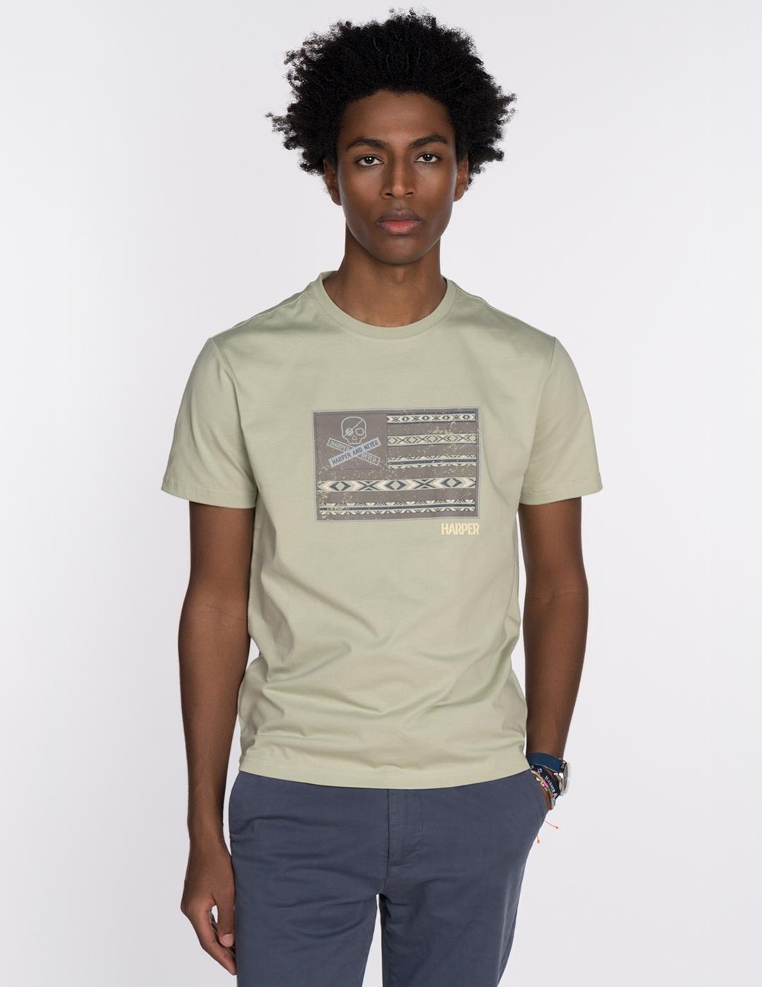 HARPER CAMISETA USA MILITARY LIGHT