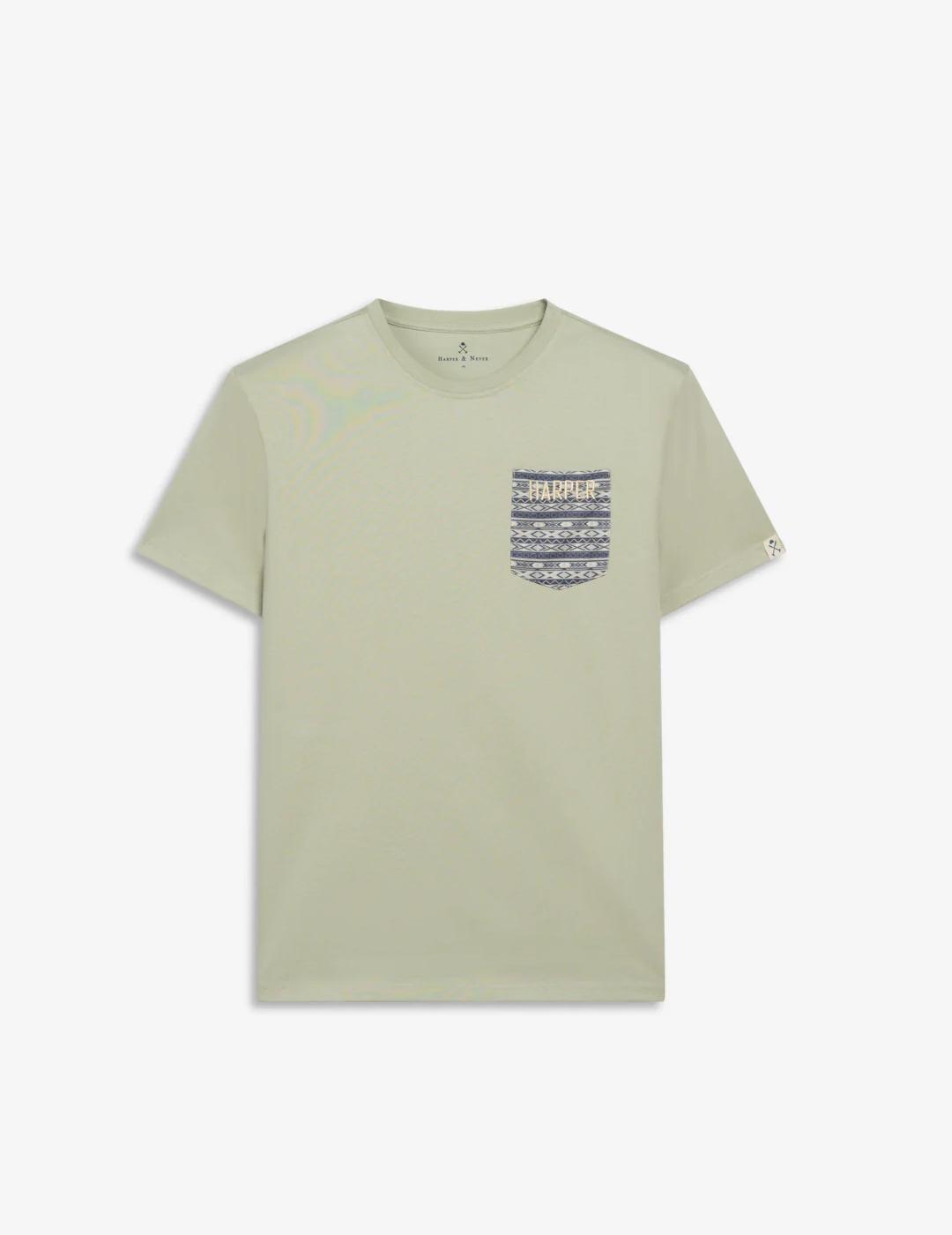 HARPER CAMISETA POCKET MILITARY LIGHT