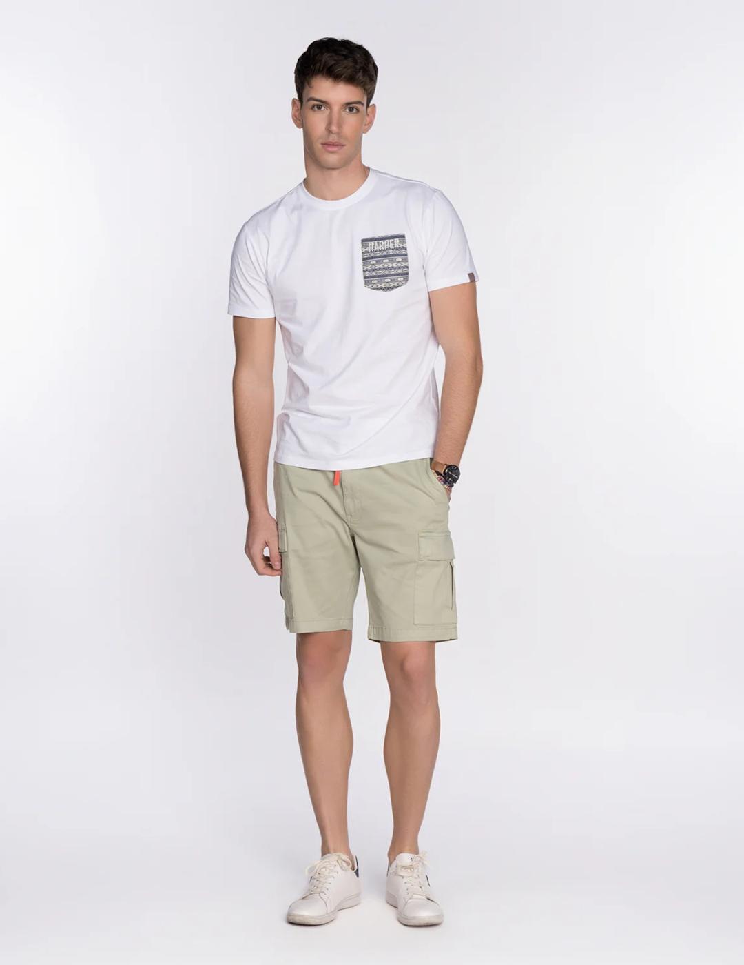 HARPER CAMISETA POCKET WHITE