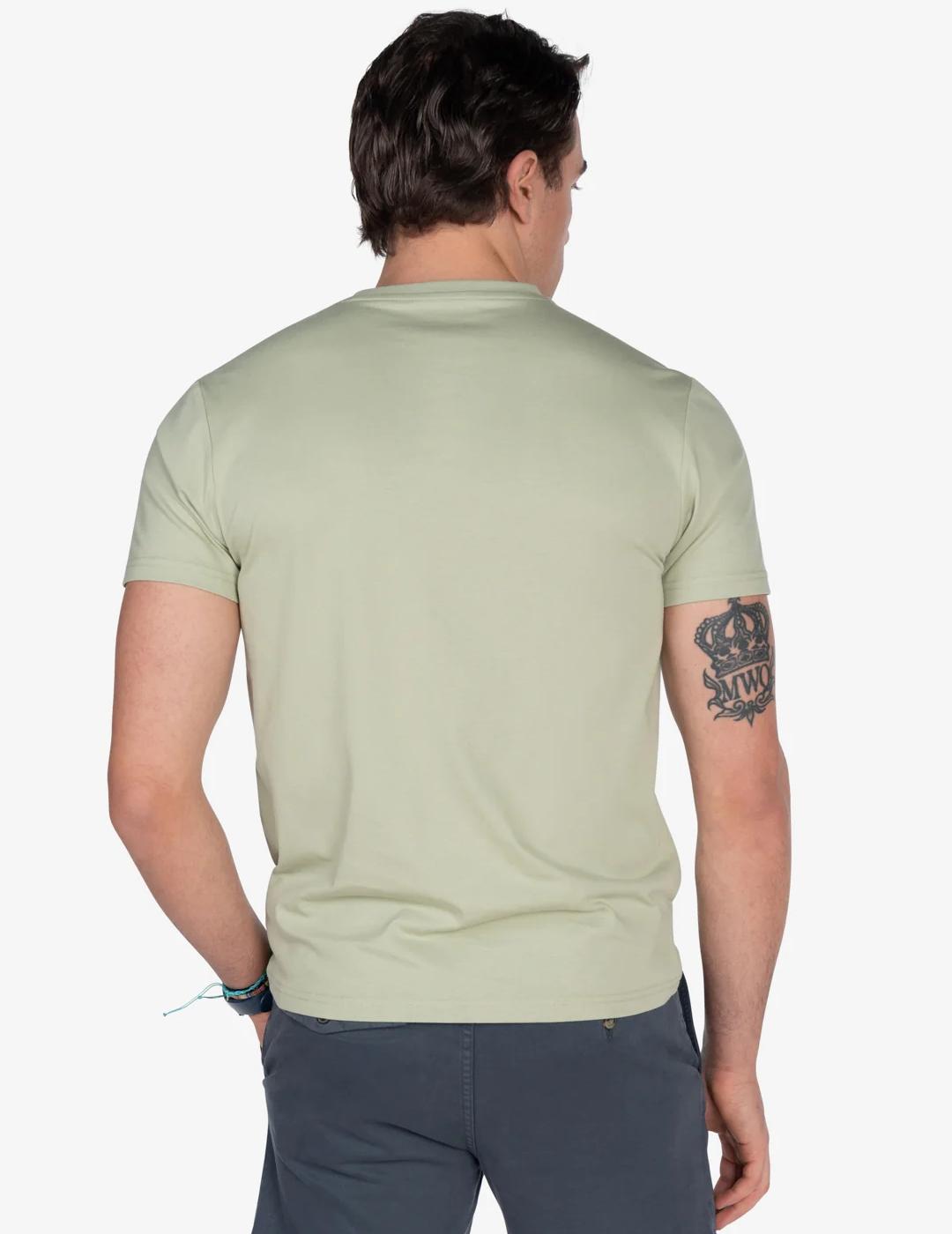 HARPER CAMISETA SKULL MILITARY LIGHT