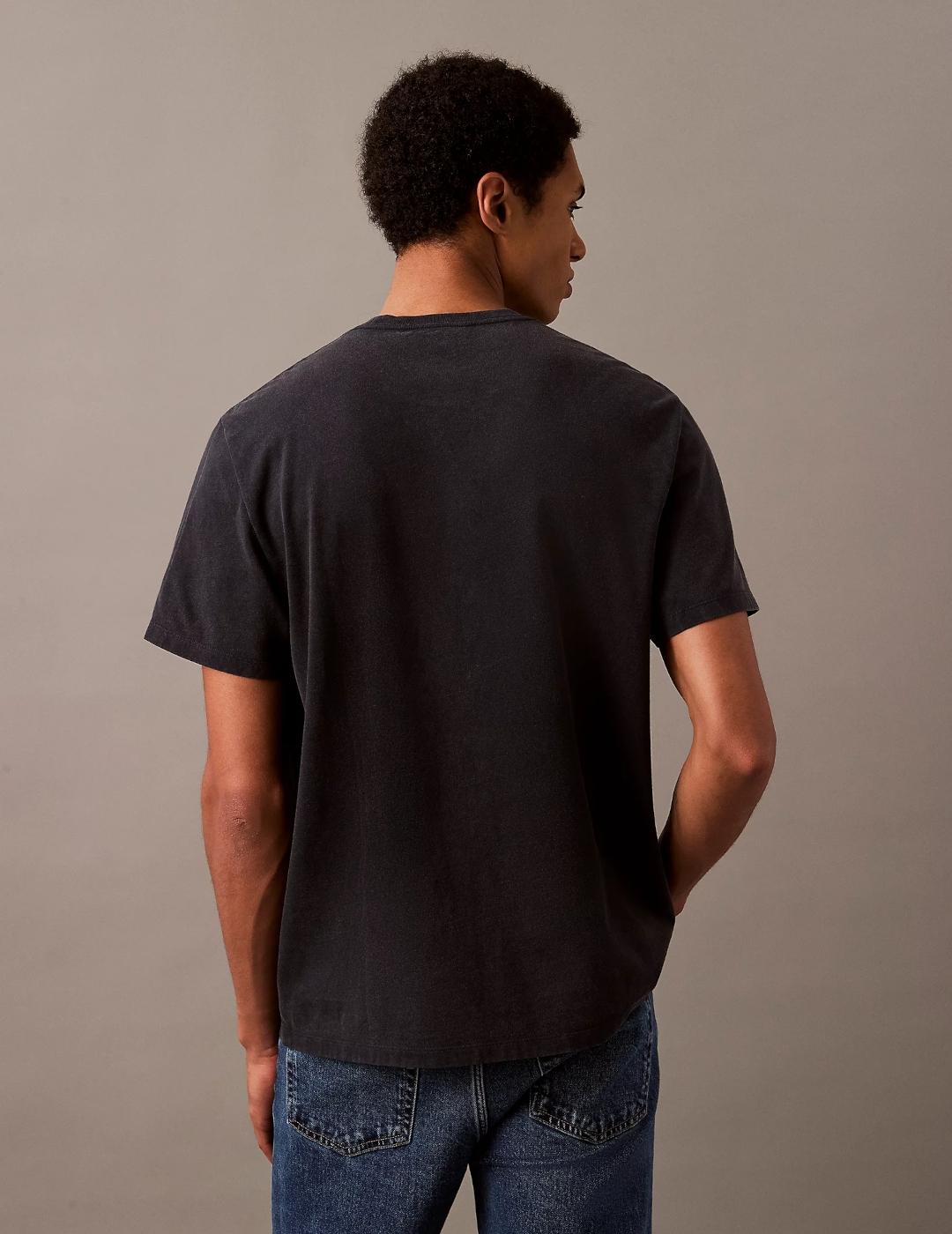 CALVIN CAMISETA SKY ACID WASH