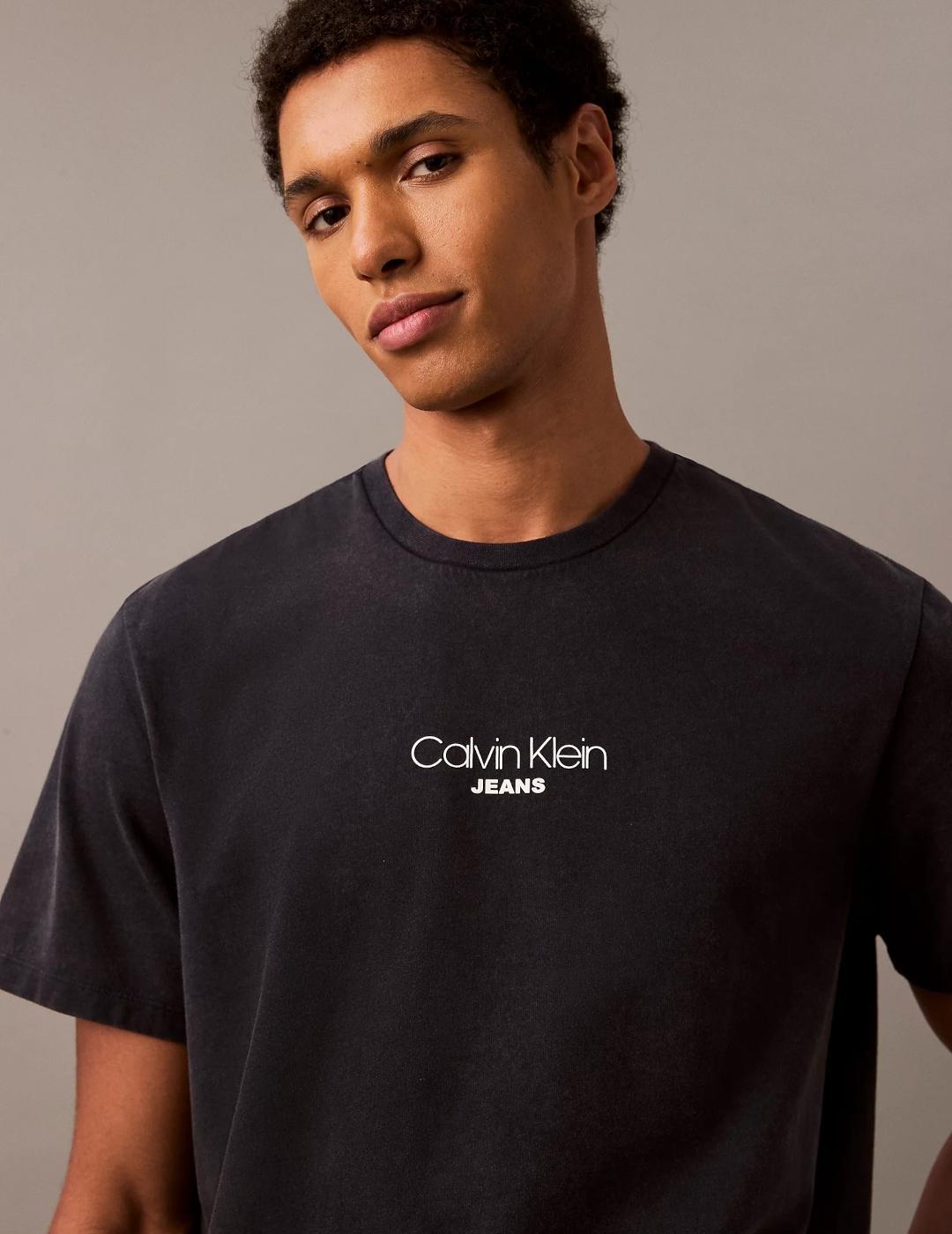 CALVIN CAMISETA SKY ACID WASH