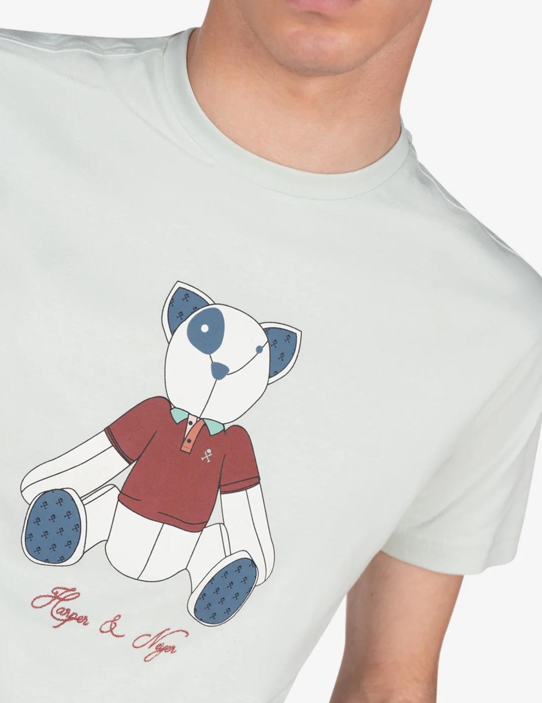 HARPER CAMISETA TEDDY TURQUESA LIGHT