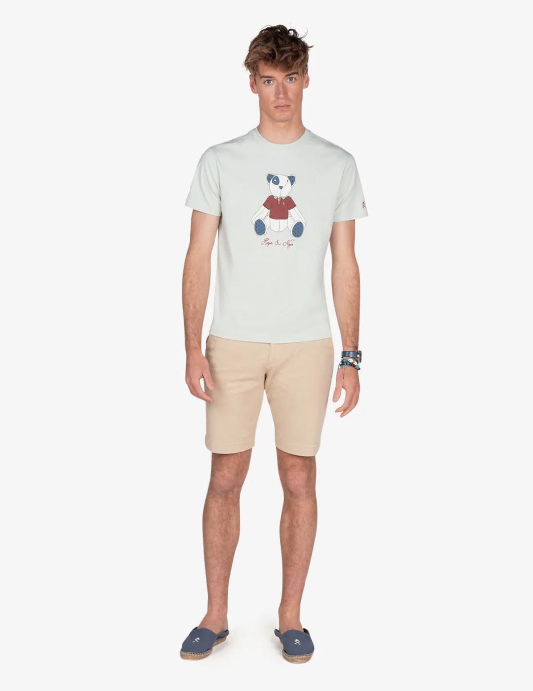 HARPER CAMISETA TEDDY TURQUESA LIGHT