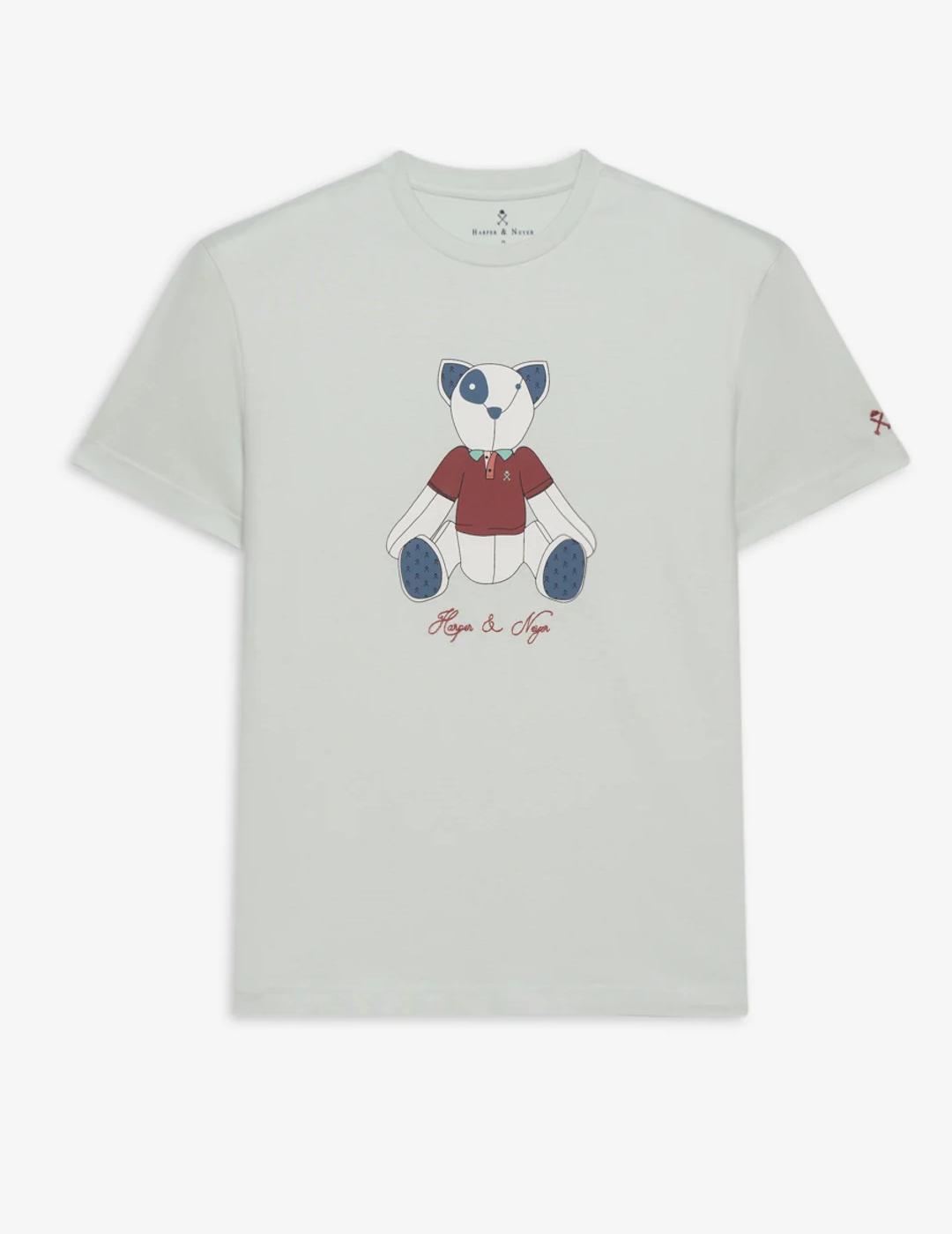 HARPER CAMISETA TEDDY TURQUESA LIGHT