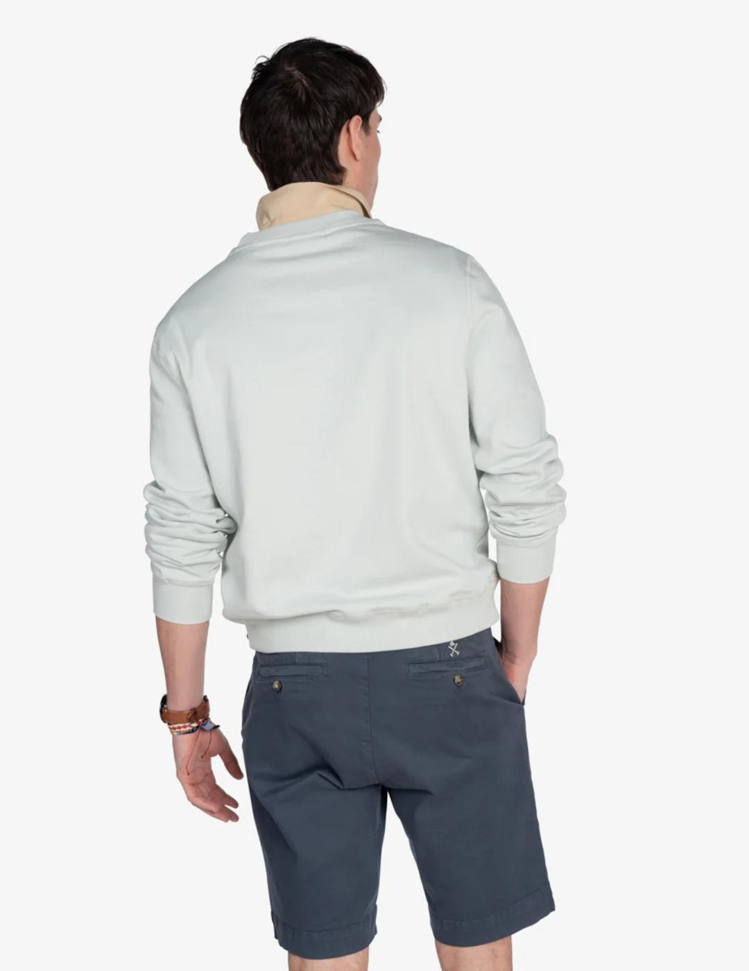 HARPER SUDADERA TEDDY TURQUESA LIGHT