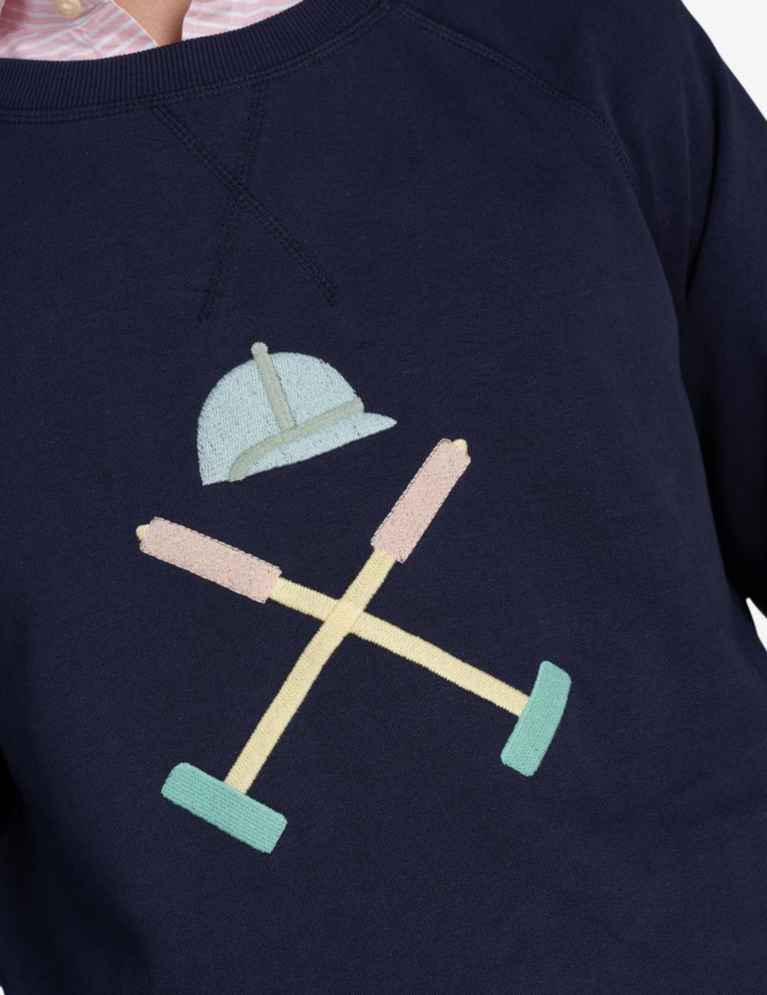 HARPER SUDADERA VERMONT NAVY BLUE