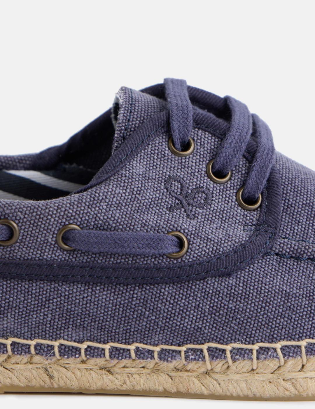 SILBON ALPARGATA NAUTICO AZUL