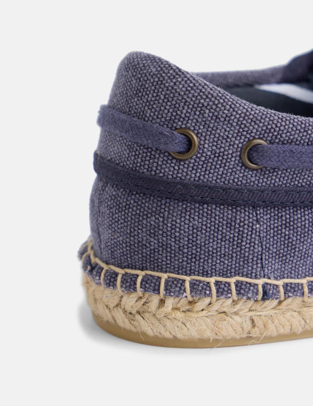 SILBON ALPARGATA NAUTICO AZUL