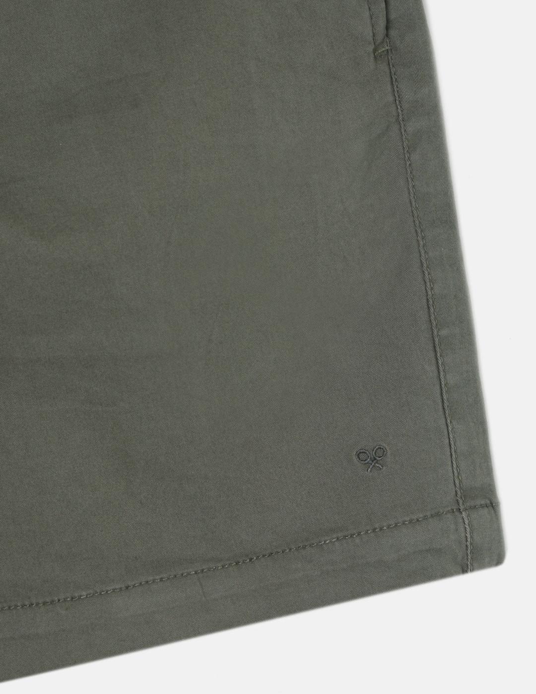 SILBON BERMUDA JOGGER VERDE OSCURO