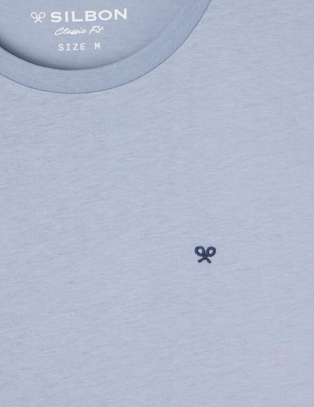 SILBON CAMISETA AZUL MINILOGO