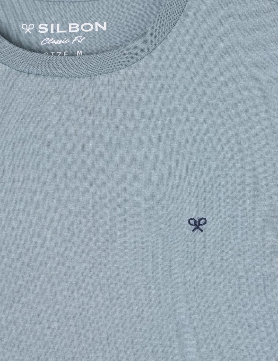 SILBON CAMISETA VERDE MEDIO MINILOGO