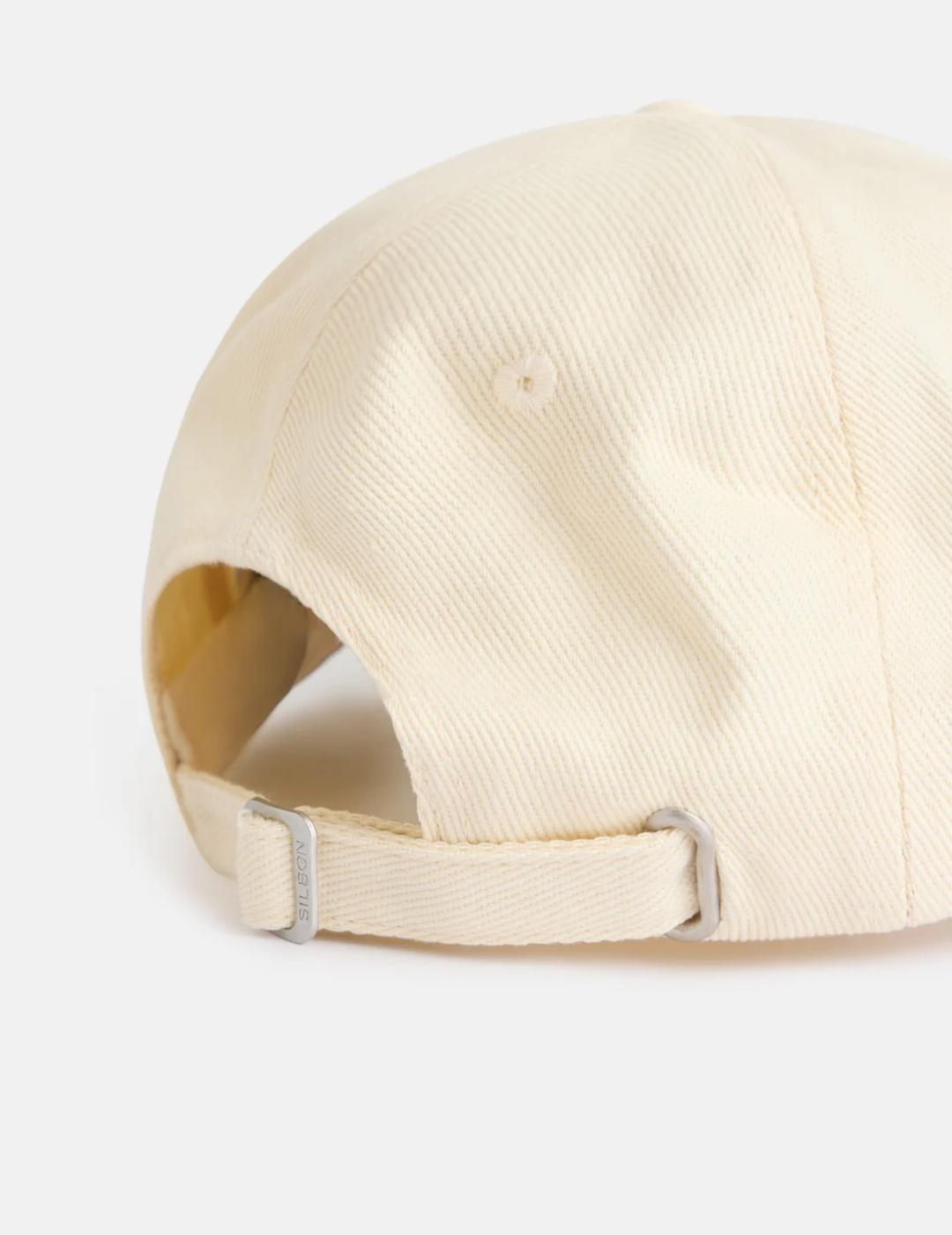 SILBON GORRA BEIGE RAQUETA