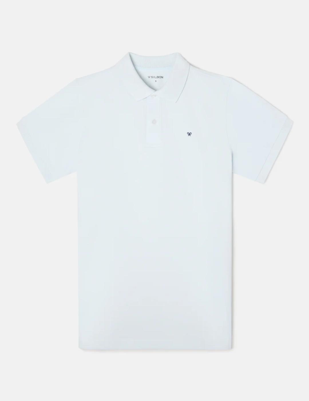 SILBON POLO CELESTE CLASICO