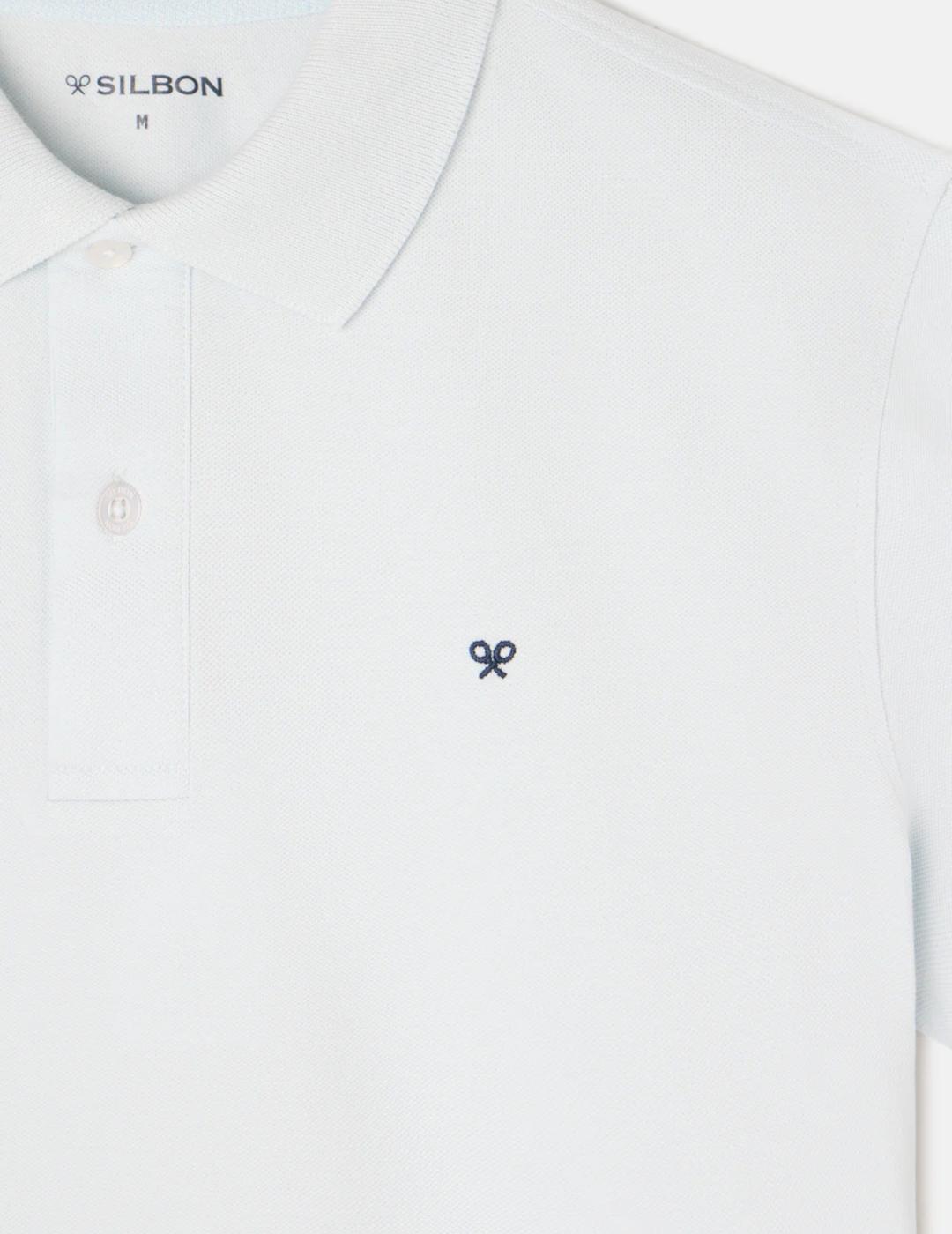 SILBON POLO CELESTE CLASICO