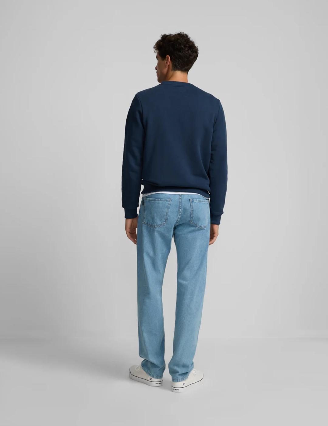 SILBON SUDADERA RAQUETA MEDIA MARINO