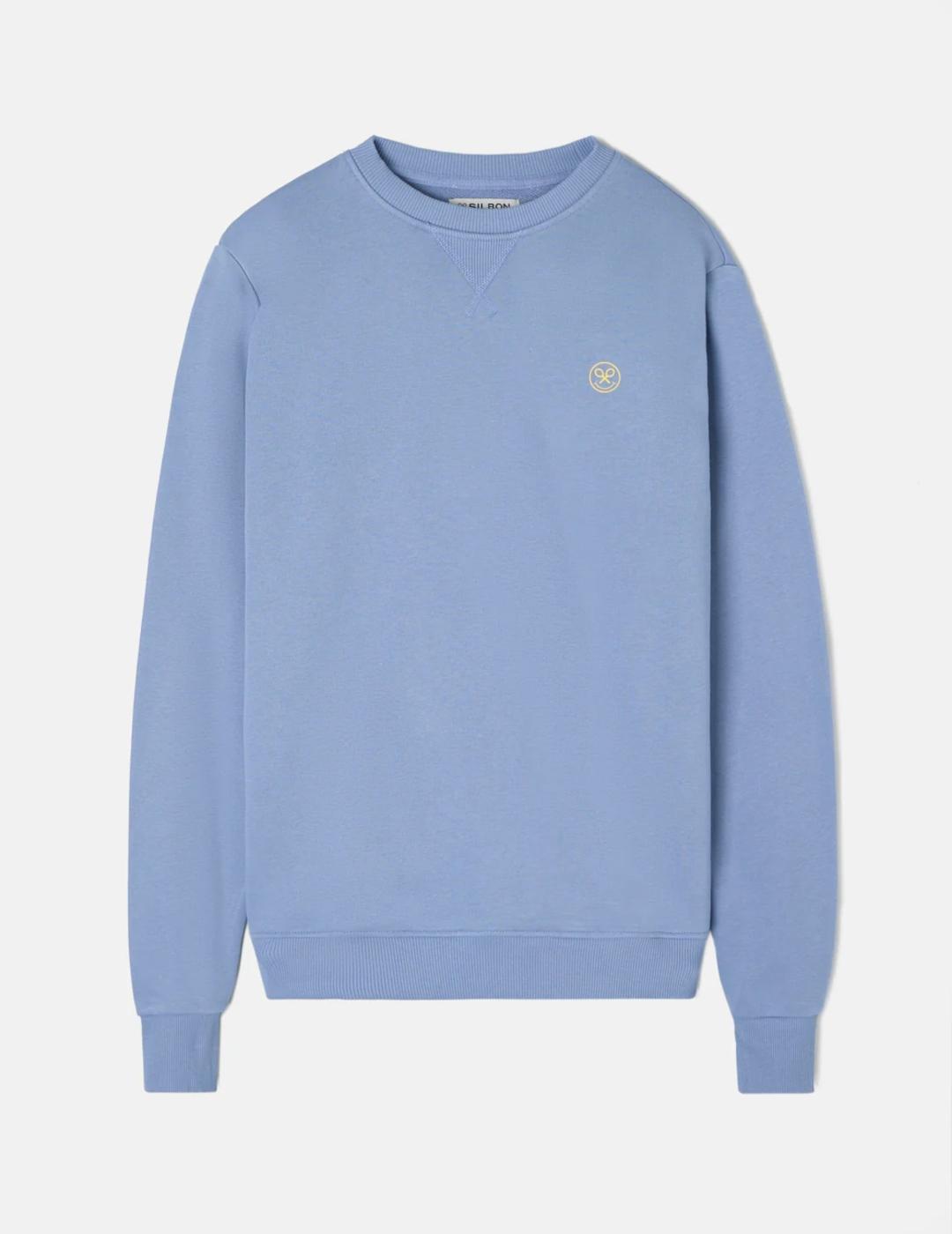 SILBON SUDADERA SMILE BIG AZUL ÍNIGO