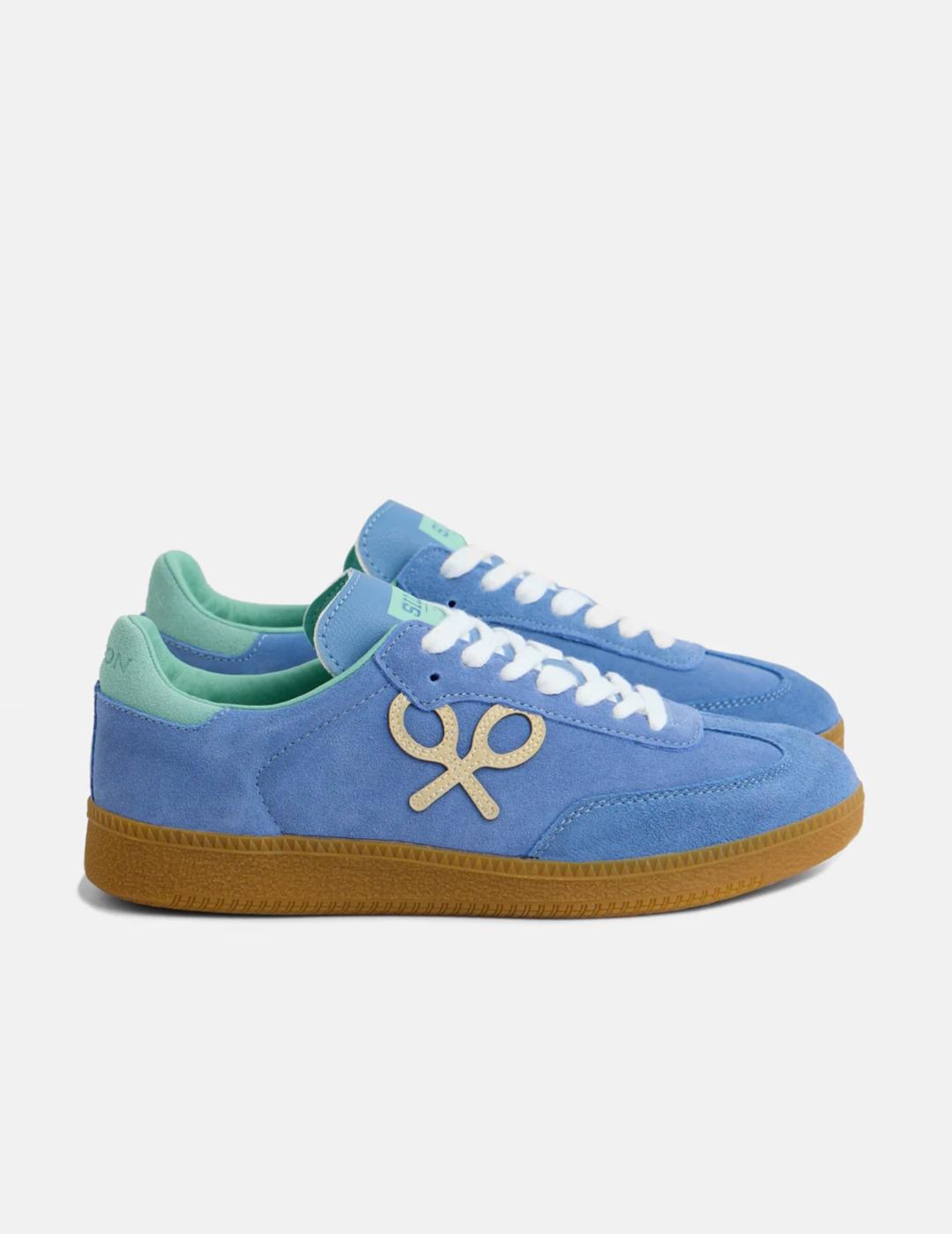 SILBON ZAPATILLA AZUL CLARO RAQUETA