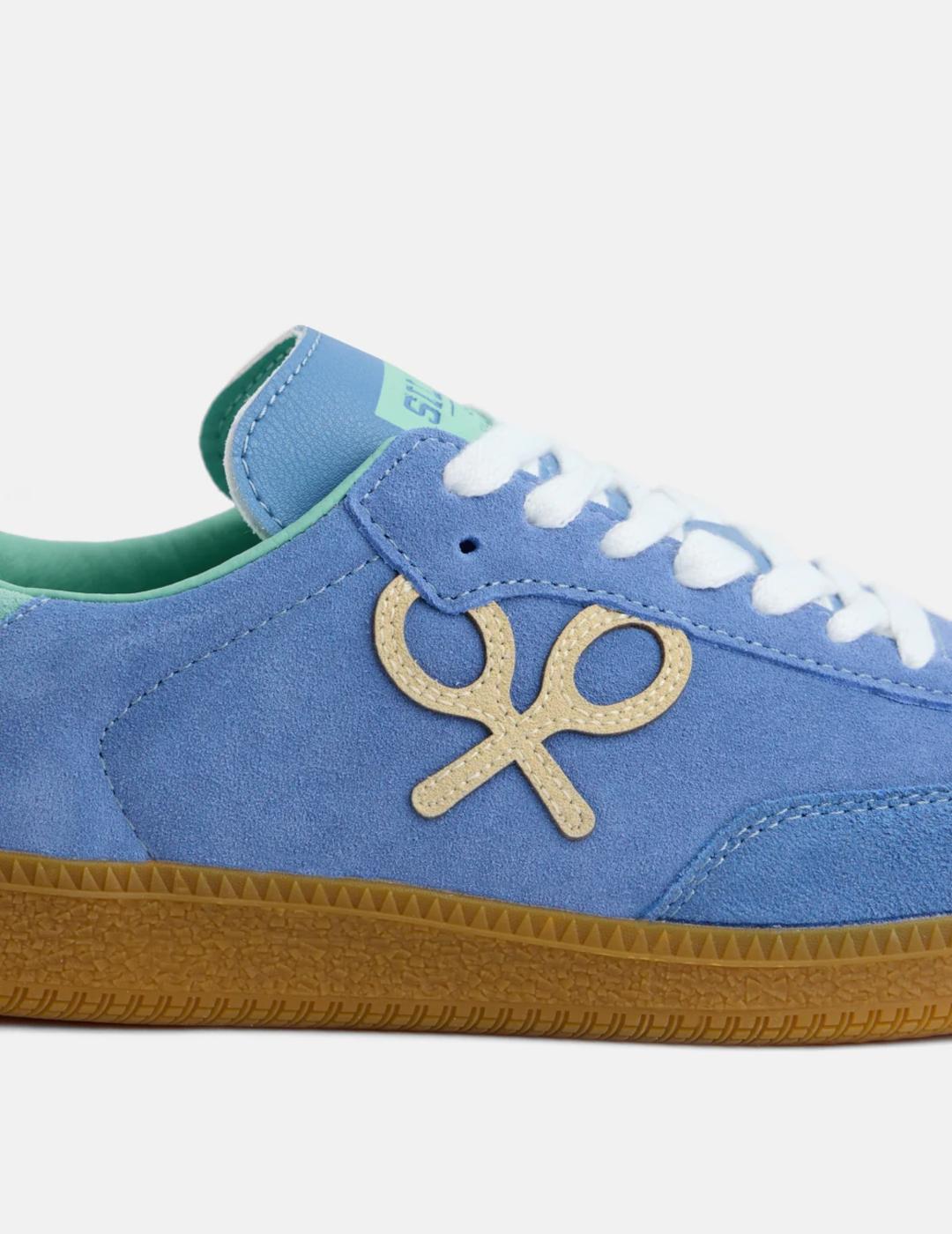 SILBON ZAPATILLA AZUL CLARO RAQUETA