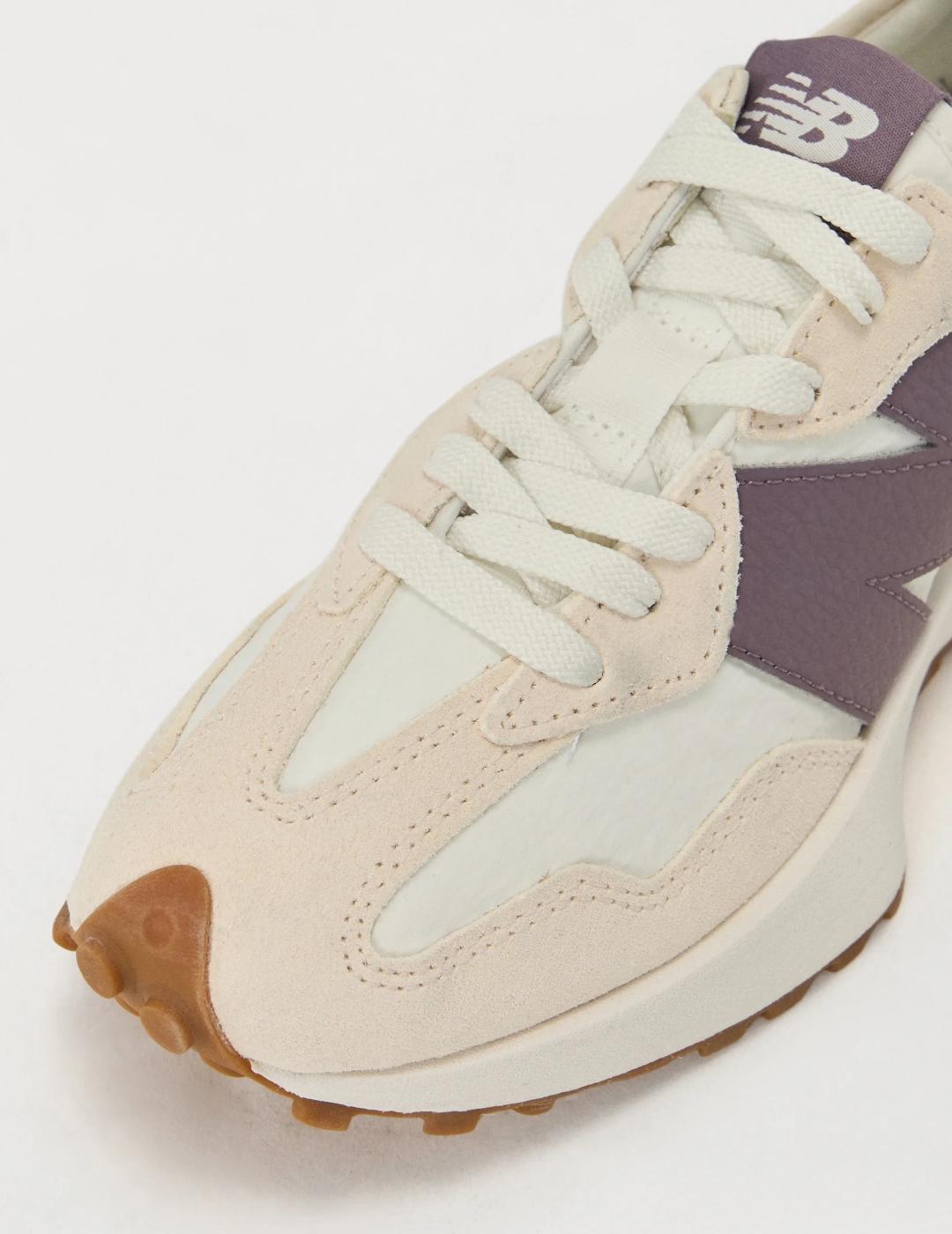 NEW BALANCE ZAPATILLA 327 BLANCA LILA