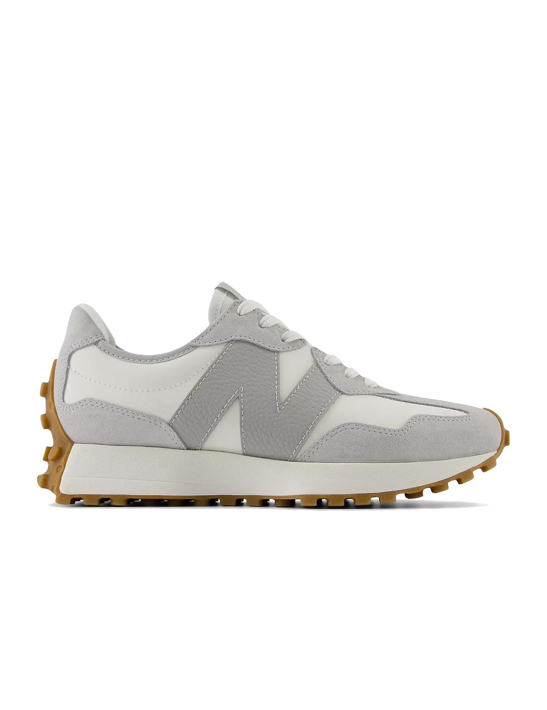 NEW BALANCE ZAPATILLA 327 BLANCA GRIS