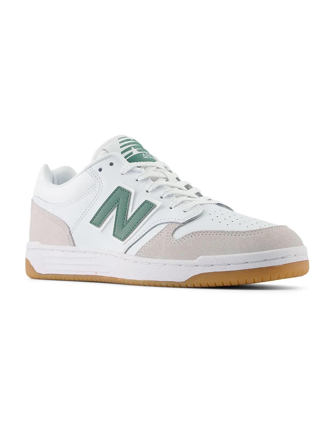 NEW BALANCE 480 BLANCA VERDE