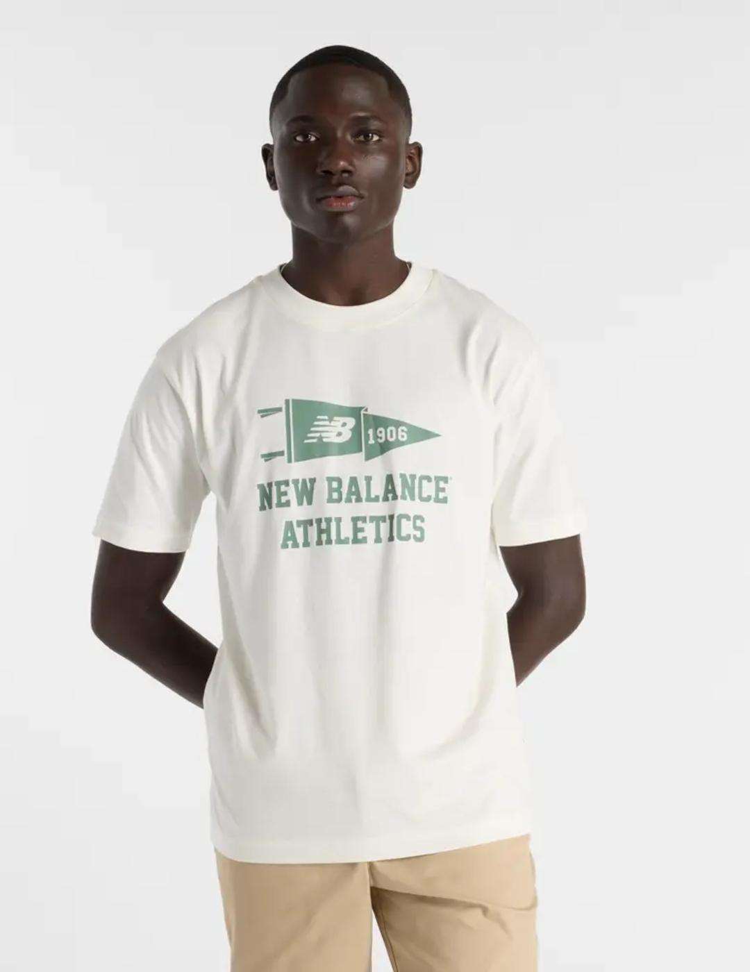 NEW BALANCE CAMISETA 1906 BEIGE