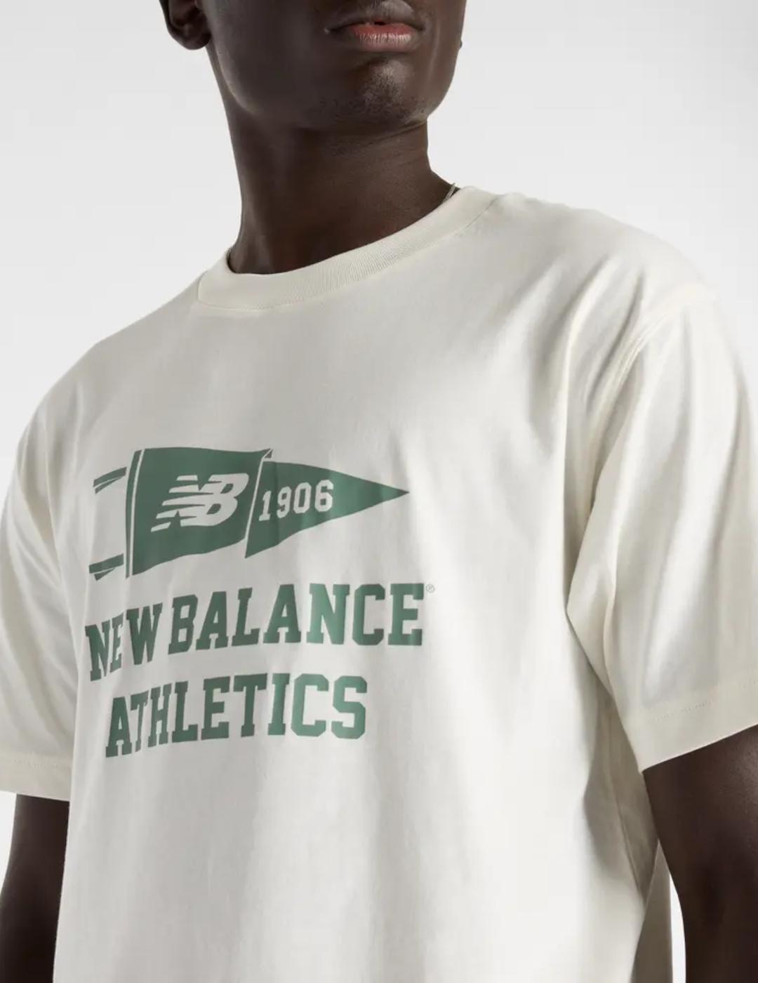 NEW BALANCE CAMISETA 1906 BEIGE