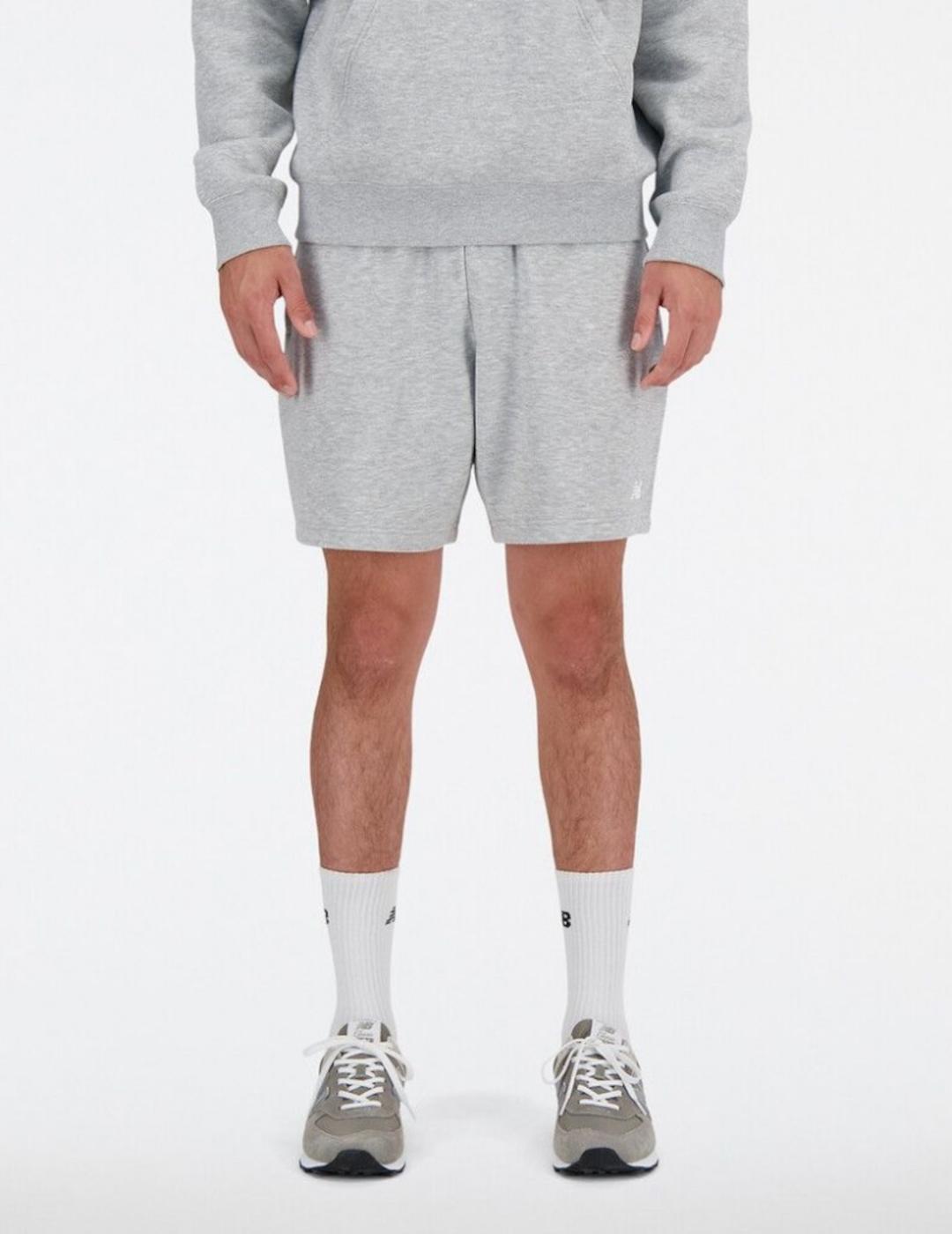 NEW BALANCE SHORT CHÁNDAL GRIS