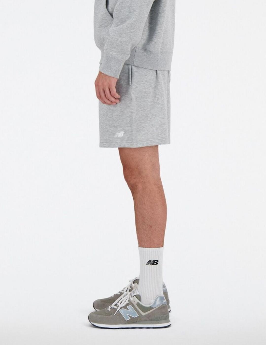 NEW BALANCE SHORT CHÁNDAL GRIS