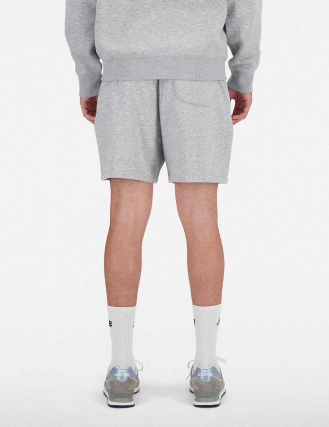 NEW BALANCE SHORT CHÁNDAL GRIS