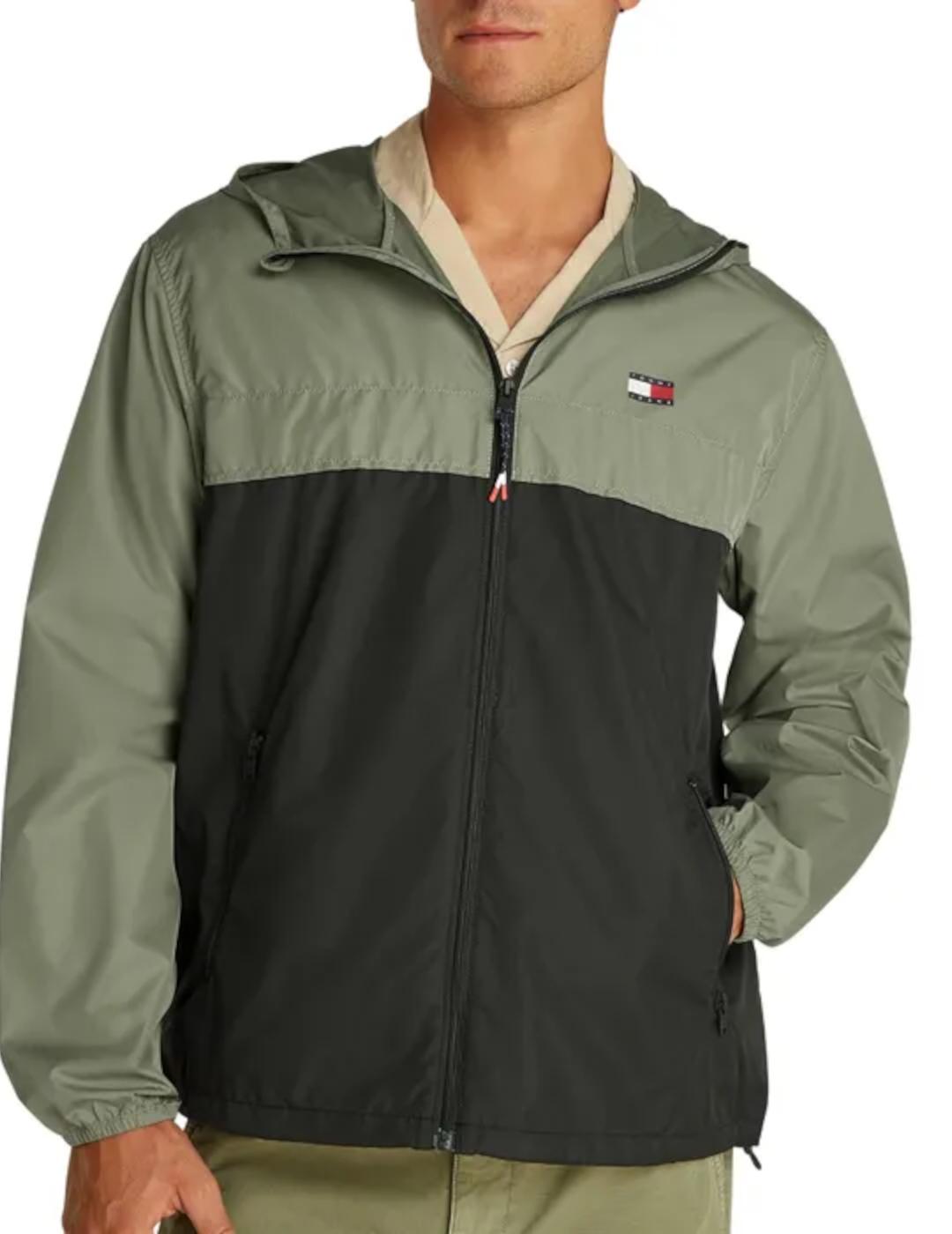 TOMMY CHAQUETA VERDE NEGRO CHICAGO