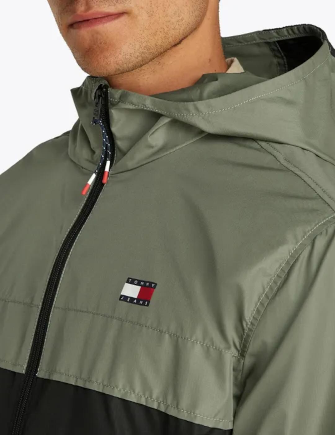 TOMMY CHAQUETA VERDE NEGRO CHICAGO